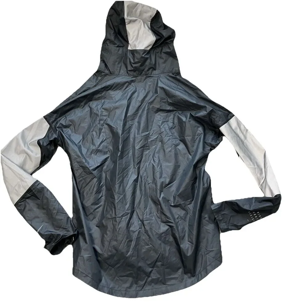 Nike Run Division Flash‎ Jacket Women M Black  Zip Reflective CU3383-010
